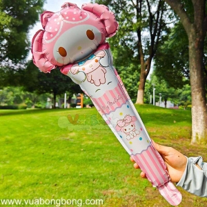 Bong bóng MELODY baby thanh cây gậy tay cầm dài